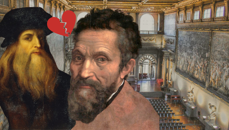 Cuando Florencia enfrentó a Leonardo y Miguel Ángel