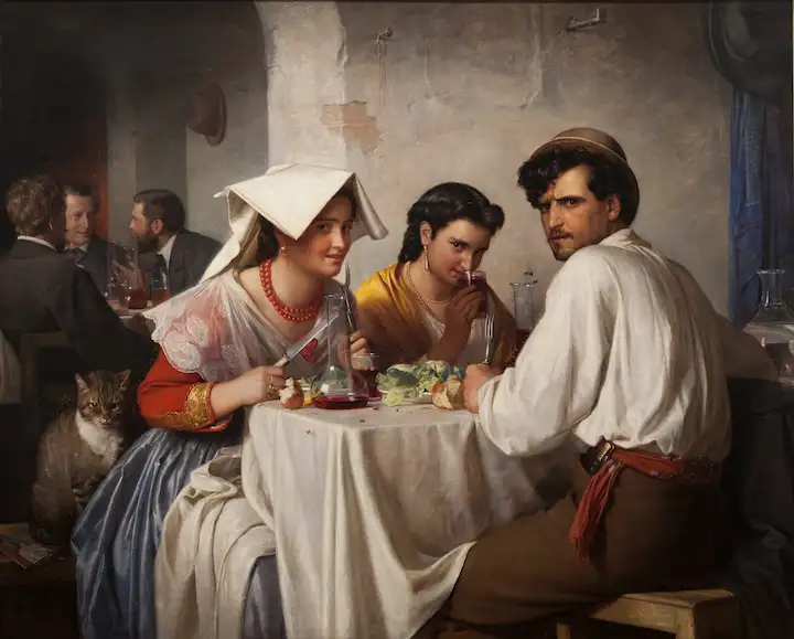 5 curiosidades de “En una osteria romana” 5 curiosidades de “En una osteria romana”